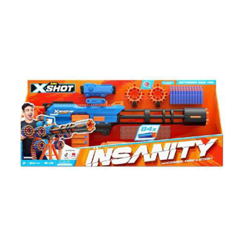 Zuru X-Shot Insanity Motorized Gatling Blaster