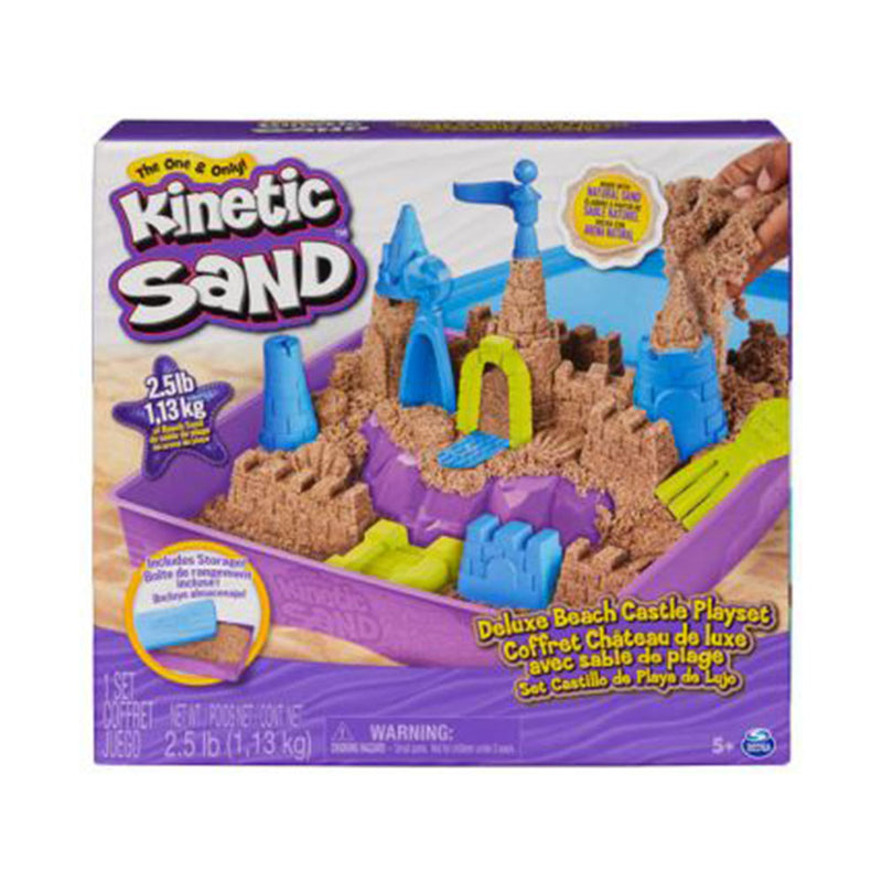 Kinetic Sand Deluxe Beach Castle Playset