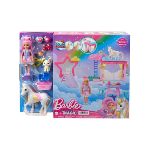 Barbie A Touch of Magic Chelsea and Pegasus Playset