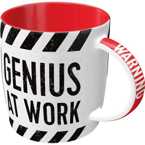 Nostalgic-Art Genius at Work Ceramic Mug