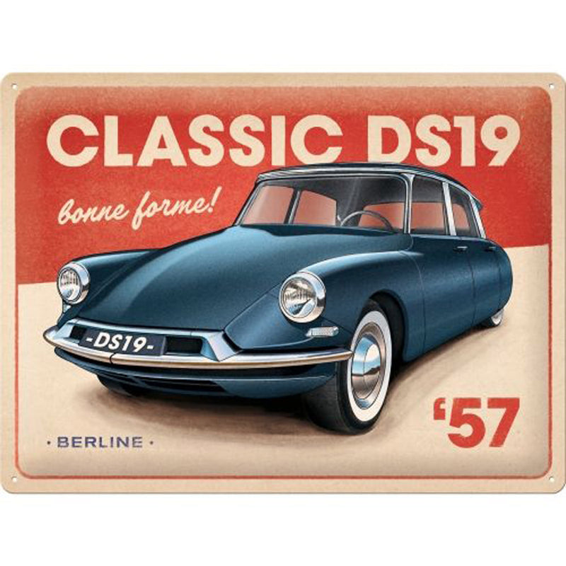 Nostalgic-Art Classic DS19 Berline Large Sign (30x40cm)