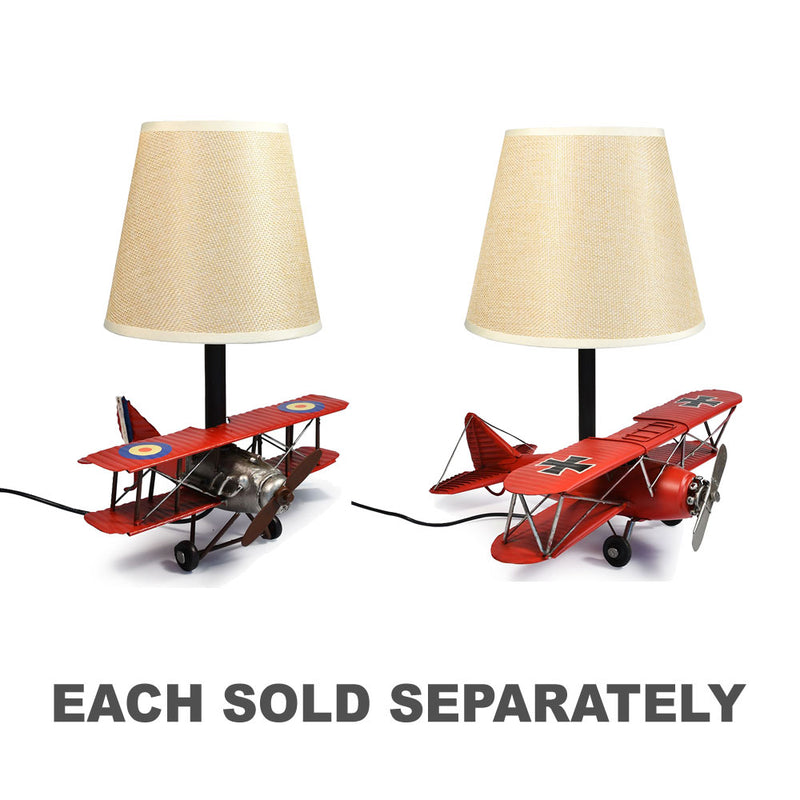 USB-Powered Red Baron Plane LED Lamp