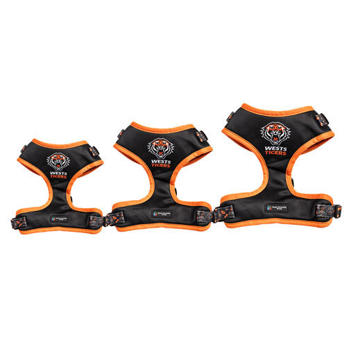 NRL Wests Tigers Pet Harness