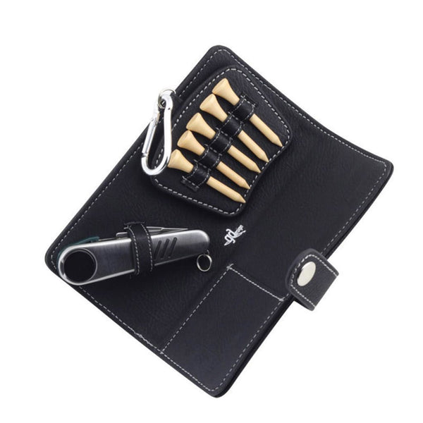 Golf Tees and Multi Tool with Case (Black)