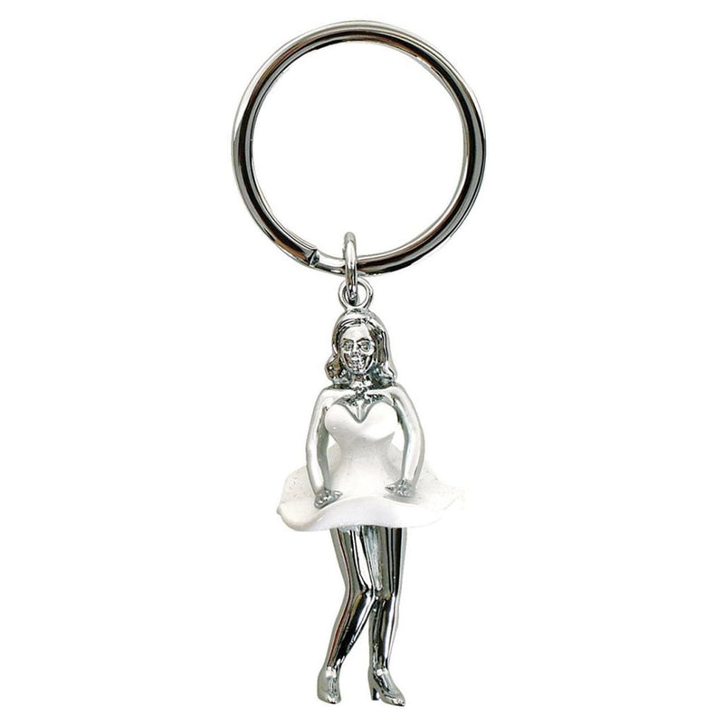 Dancing Queen Keyring (White)