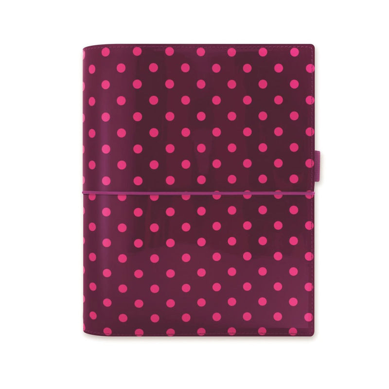 Filofax Domino Spots Patent A5 Organiser