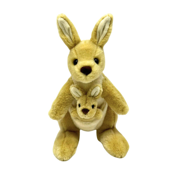 Marloo the Kangaroo with Joey Soft Plush Stuffed Toy 20cm