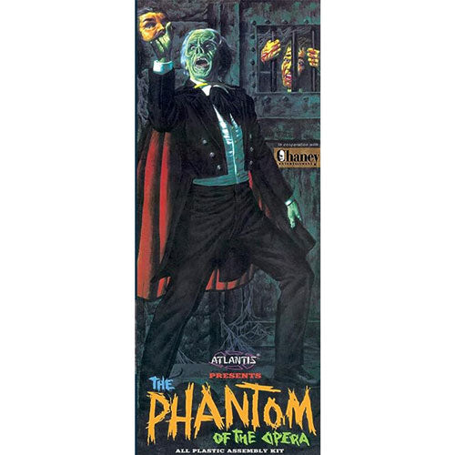 The Phantom of Opera Long Box Plastic Kit 1:8 Scale Figure