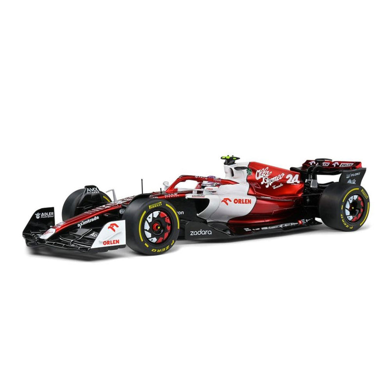 Z Guanyu Alfa Romeo C42 Canada GP 2022 1/18 Scale (White)