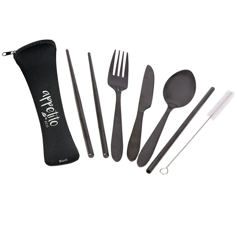 Appetito S/Steel -Reisende Besteckset