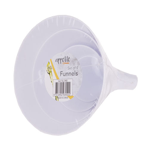 Appetito Funnels 4pcs (White)