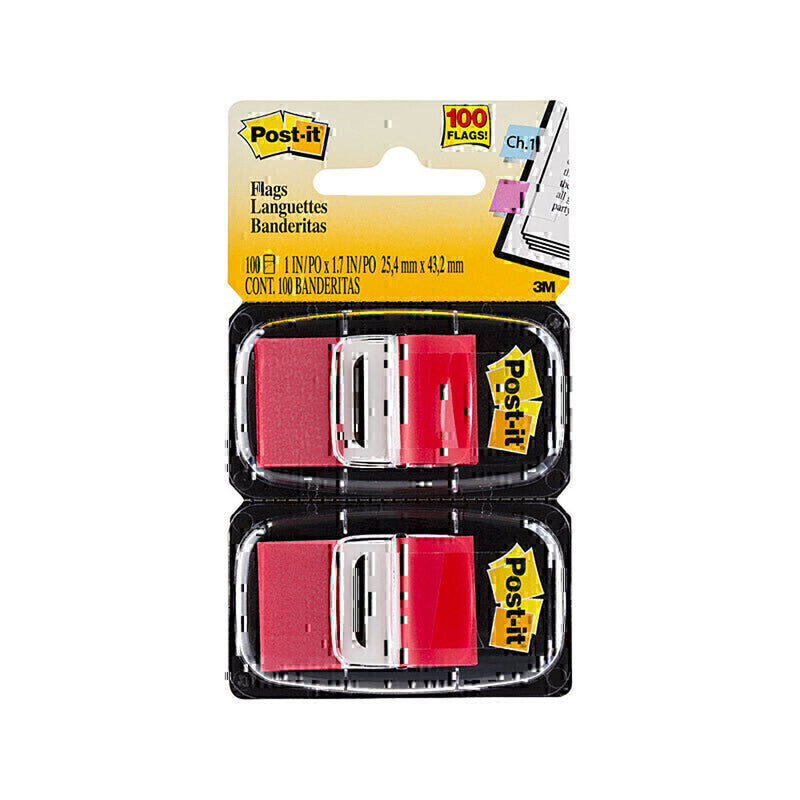 Post-It 2-Pack 25x43mm Flags (Box of 6)