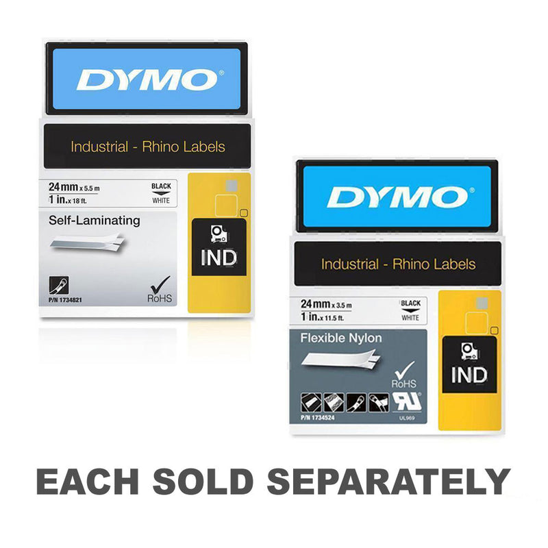 Dymo Industrial Rhino Labels 24mm (White)