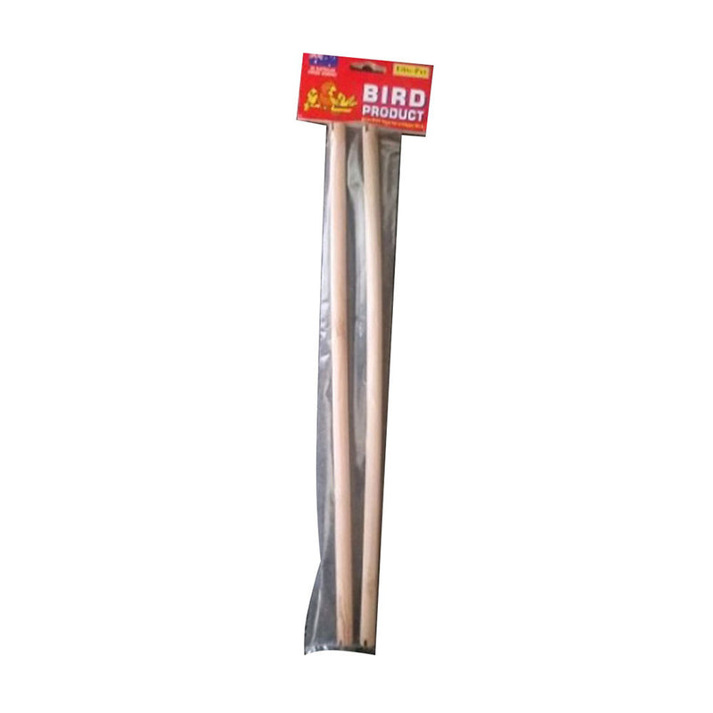 Wooden Bird Perch 2pk