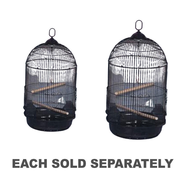 Round Bird Cage (Black)