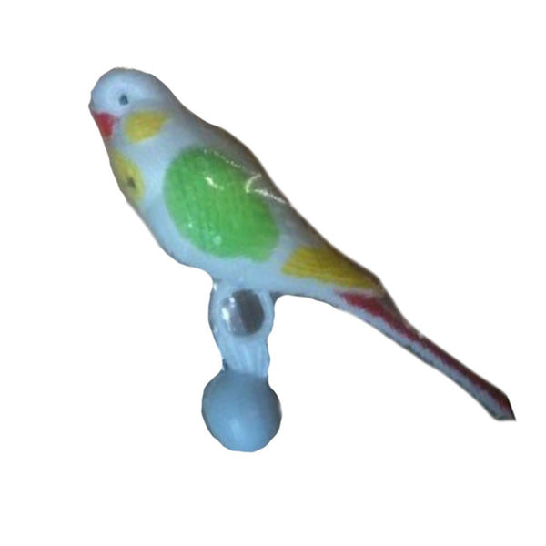 Budgie on Ring Plastic Bird Toy (Extra Large)