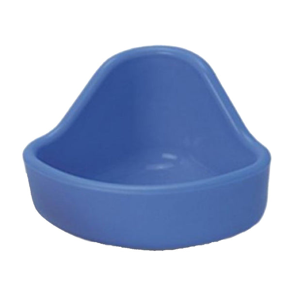 Small Animal Plastic Corner Feed Bowl