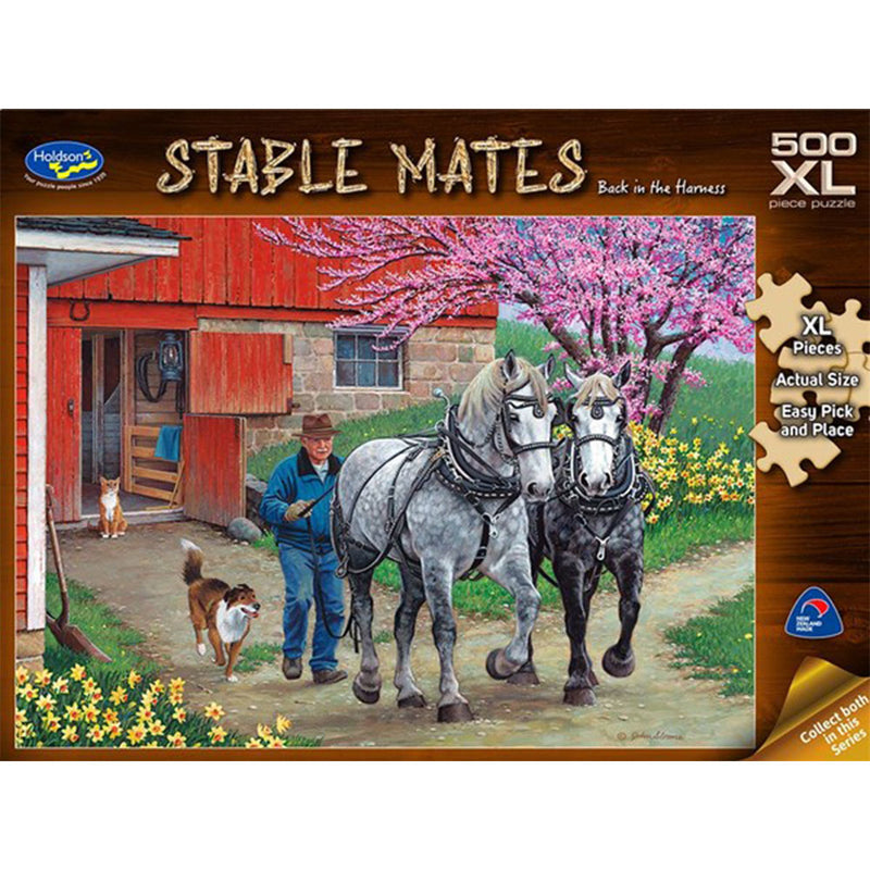 Stable Mates 500XL Piece Puzzle