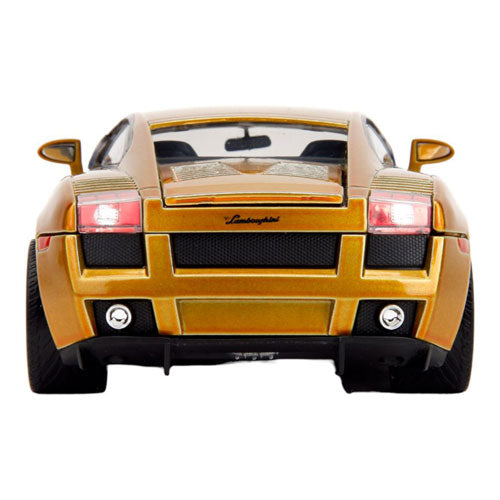 Fast & Furious 10 Lamborghini Gallardo Gold 1:24 Scale