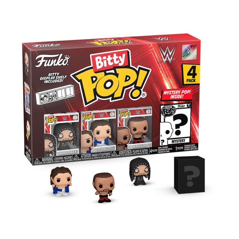 WWE the Undertaker Bitty Pop! 4-Pack