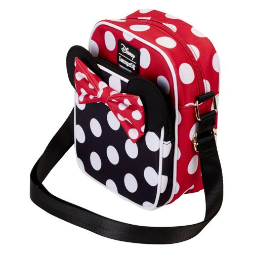 Disney Minnie Rocks the Dots NylonPassport Crossbody