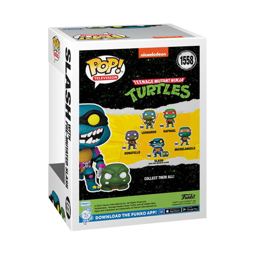 Teenage Mutant Ninja Turtles Slash w/Mouser Pop! Vinyl