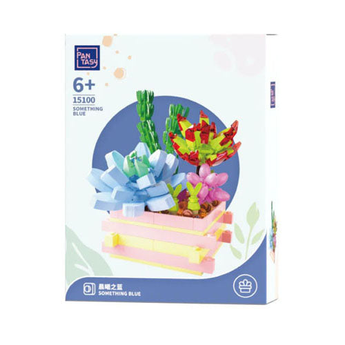 Succulent Garden Something Blue 434 pc