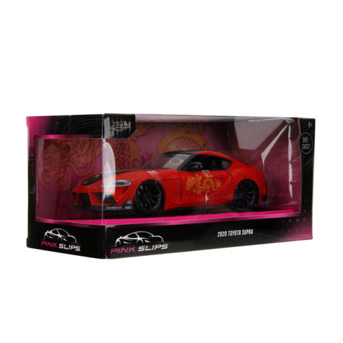 Pink Slips 2020 Toyota Supra Year Of The Dragon 1:24 Vehicle