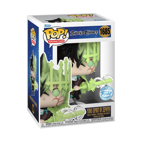 Black Clover Yuno Spirit of Zephyr US Exclusive Pop! Vinyl