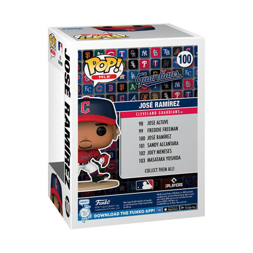 MLB: Guardians Jose Ramirez Pop! Vinyl