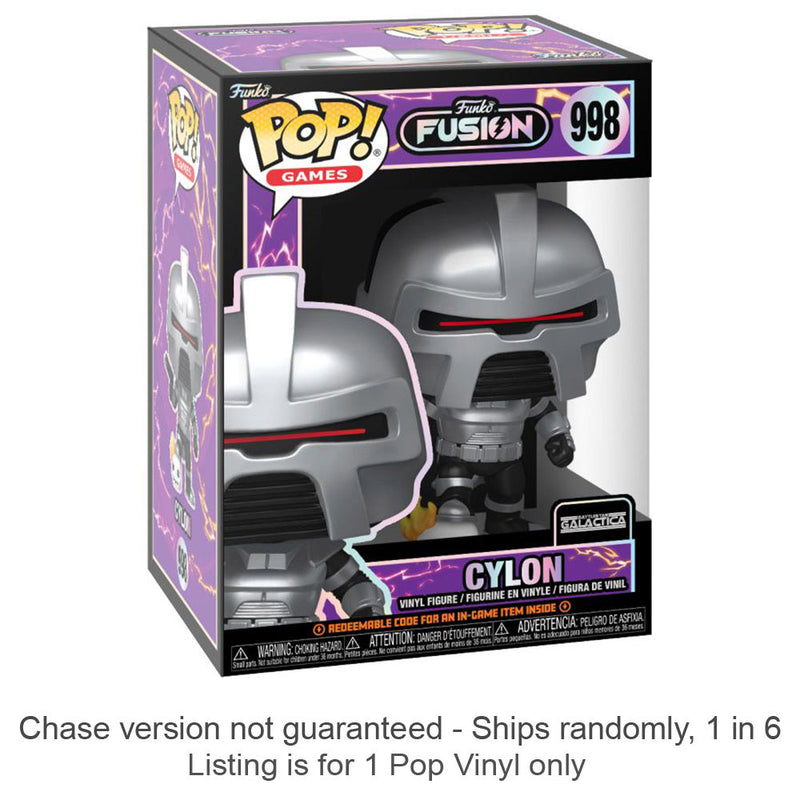 Funko Fusion Cylon Pop! Vinyl Chase Ships 1 in 6