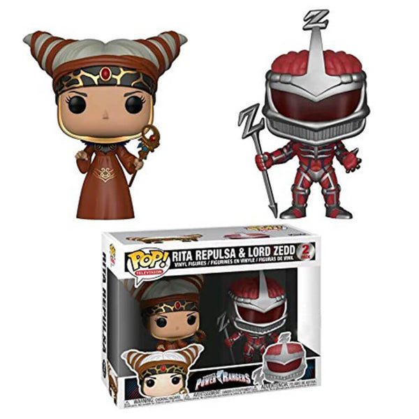 Power Rangers Rita Repulsa &amp; Lord Zedd US-Pop! Vinyl 2 Pk