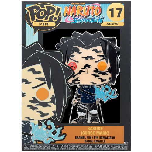 Naruto: Shippuden Sasuke Curse Mark 4" Pop! Enamel Pin