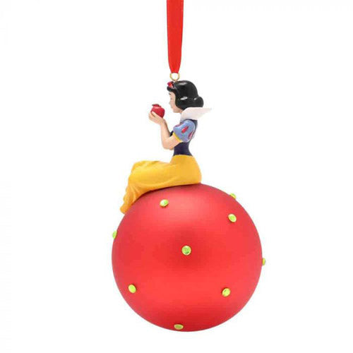 Disney Christmas Snow White on Glass Bauble