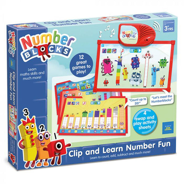 Numberblocks Clip & Learn Number Fun