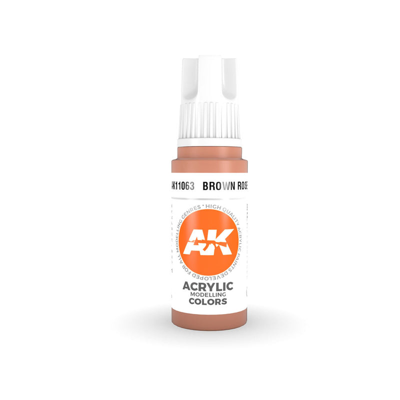 AK Interactive 3Gen Brown Acrylic Paint 17mL