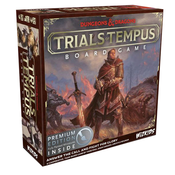 Dungeons & Dragons Trials of Tempus Board Game Premium Ed