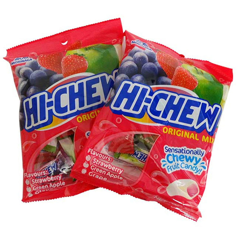  Hi-Chew Fruchtige Bonbonbeutel (6x100g)