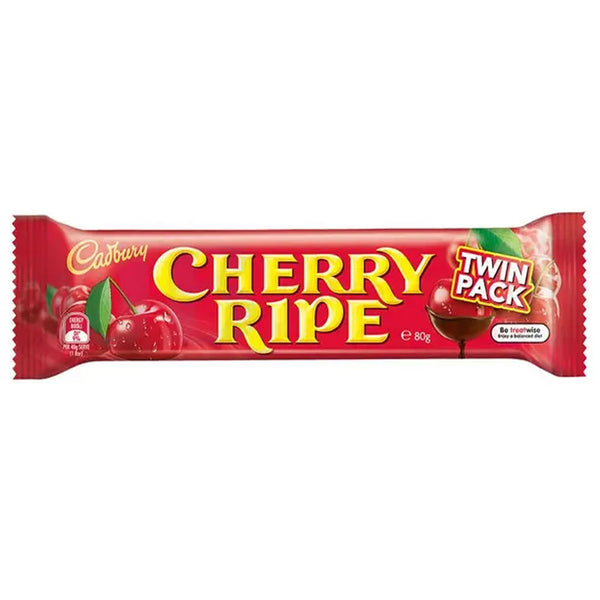 Cadbury Cherry Ripe King Size Chocolate Bars 80g