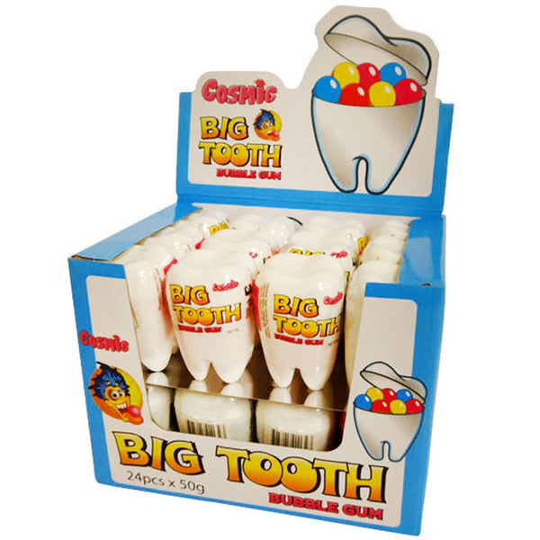 Cosmic Big Tooth Bubble Gum (24x50g)