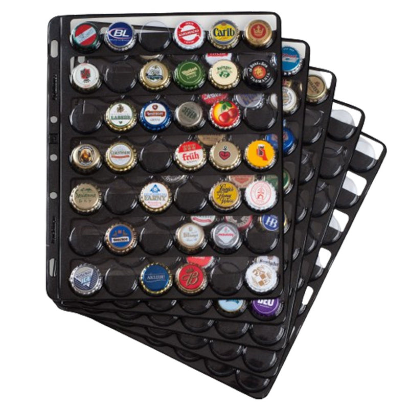 Champagne Album Grande for 120 Bottle Caps (Black)