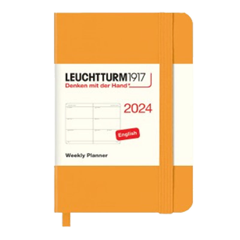 Leuchtturm 2024 A7 Wöchentlicher Miniplaner