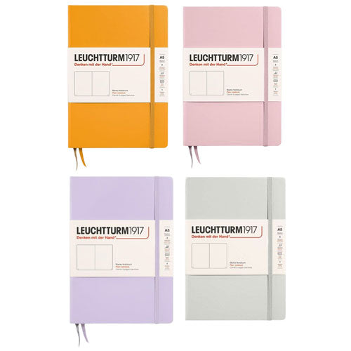 Leuchtturm Hardcover Plain Notebook A5