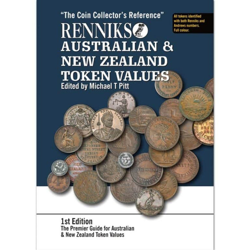 Renniks Australian and New Zealand Tokens Values 1st Edition