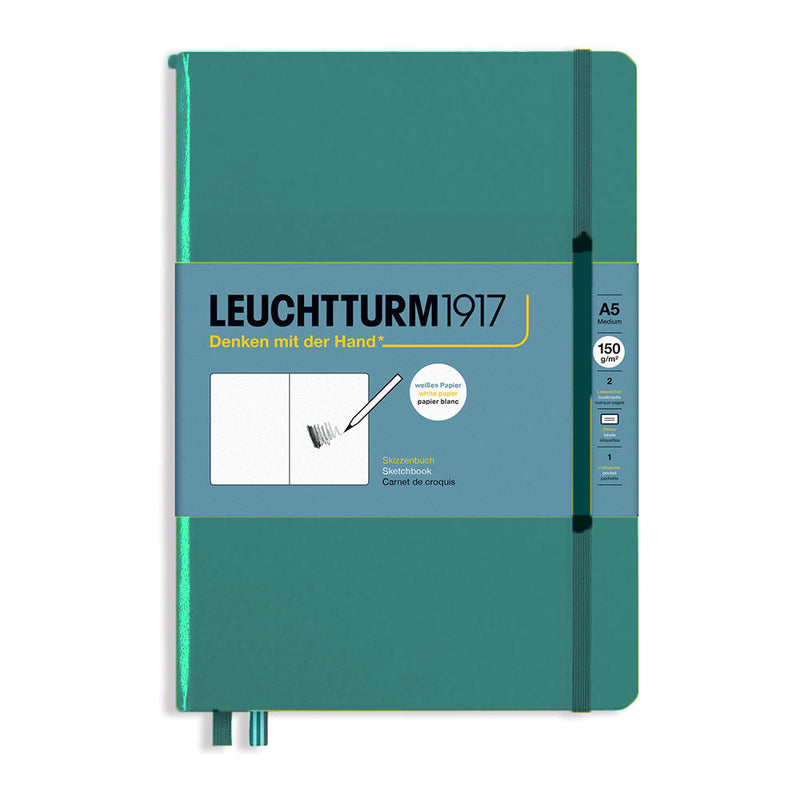 Leuchtturm Hardcover Plain Sketchbook A5