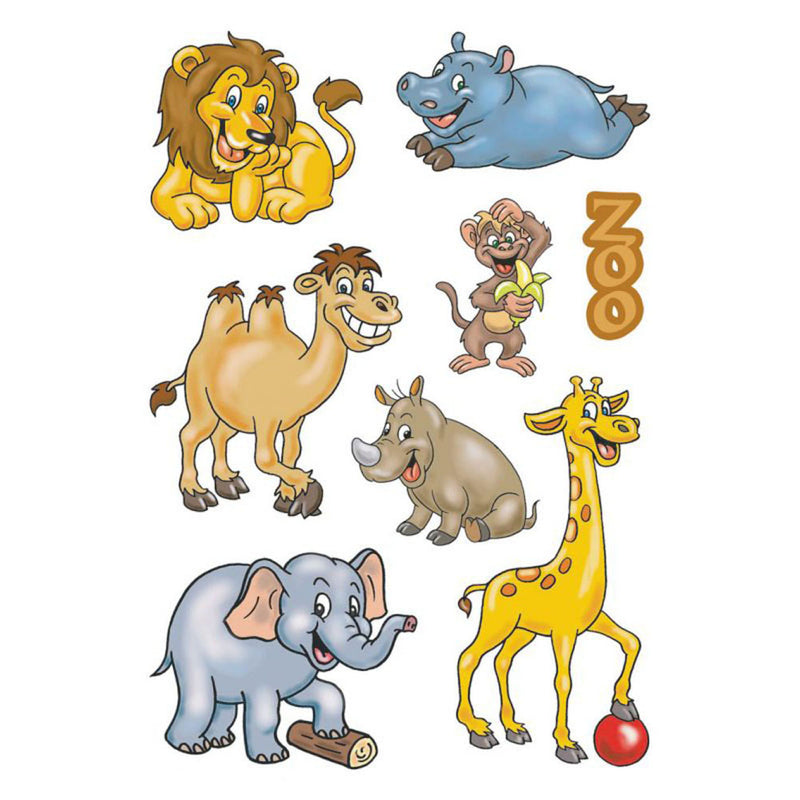 Herma Zoo Animals Sticker Decor