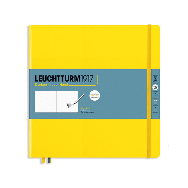 Leuchtturm Hardcover Square Plain Sketchbook 225mm