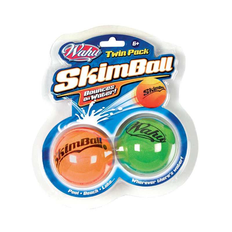 Wahu Double Pool Bouncing Skimball (Orange & Green)