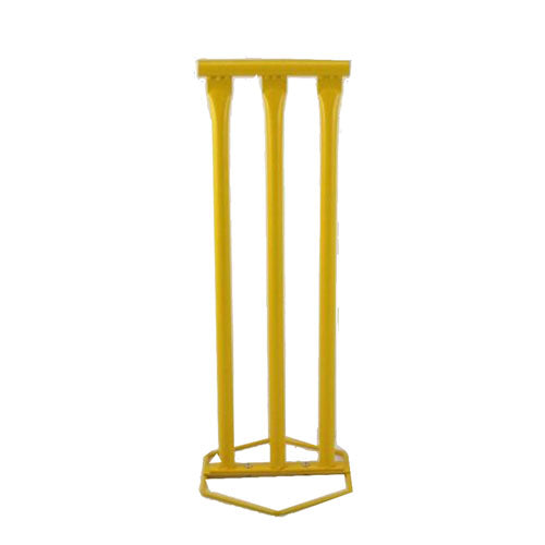 Slasher Metal Cricket Stump Set (Yellow)