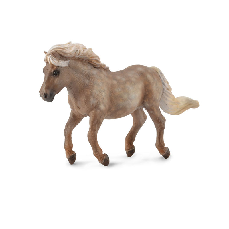 CollectA Shetland Silver Dapple Pony Figure (Medium)